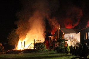 Garage, House Fire, 48 Chee Street, Barnesville, Ryan Township, 10-5-2014 (17)