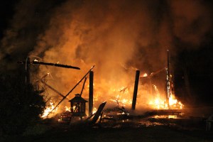 Garage, House Fire, 48 Chee Street, Barnesville, Ryan Township, 10-5-2014 (20)