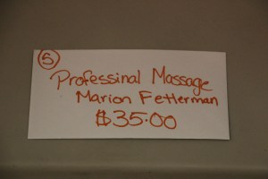 Pre Chinese Auction, Tamaqua Salvation Army, Tamaqua, 10-17-2014 (5)