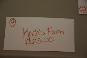 Pre Chinese Auction, Tamaqua Salvation Army, Tamaqua, 10-17-2014 (9)