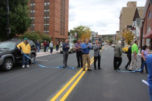 Ribbon Cutting, Broad Street Bridge Over Little Schuylkill, US209, Tamaqua, 10-2-2014 (21)