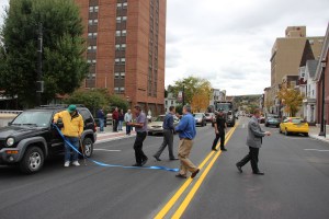 Ribbon Cutting, Broad Street Bridge Over Little Schuylkill, US209, Tamaqua, 10-2-2014 (28)