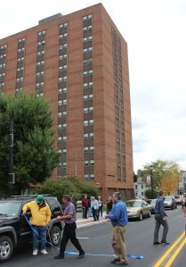 Ribbon Cutting, Broad Street Bridge Over Little Schuylkill, US209, Tamaqua, 10-2-2014 (30)