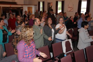 Teen Challenge Choir performs, New Life Assembly of God, Tamaqua, 10-5-2014 (123)