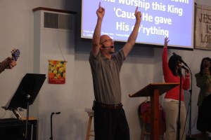 Teen Challenge Choir performs, New Life Assembly of God, Tamaqua, 10-5-2014 (14)