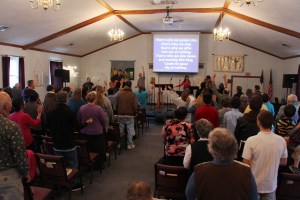 Teen Challenge Choir performs, New Life Assembly of God, Tamaqua, 10-5-2014 (28)