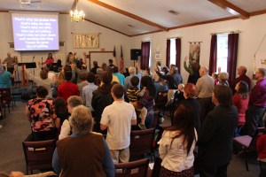 Teen Challenge Choir performs, New Life Assembly of God, Tamaqua, 10-5-2014 (31)