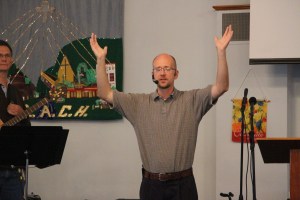 Teen Challenge Choir performs, New Life Assembly of God, Tamaqua, 10-5-2014 (42)