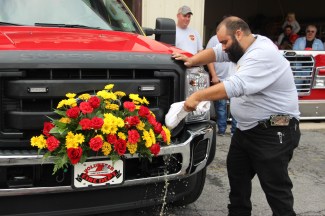 Truck Housing, Volunteer Fire Company of New Ringgold, Fire Station, New Ringgold (62)