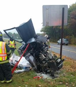 Vehicle Rollover with Entrapment, Mile Marker 131 Southbound, Interstate 81, 10-11-2014 (10)