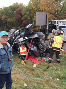 Vehicle Rollover with Entrapment, Mile Marker 131 Southbound, Interstate 81, 10-11-2014 (9)