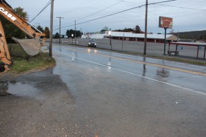 Water Main Leak, Mahanoy Avenue, SR54, Hometown, 10-10-2014 (8)