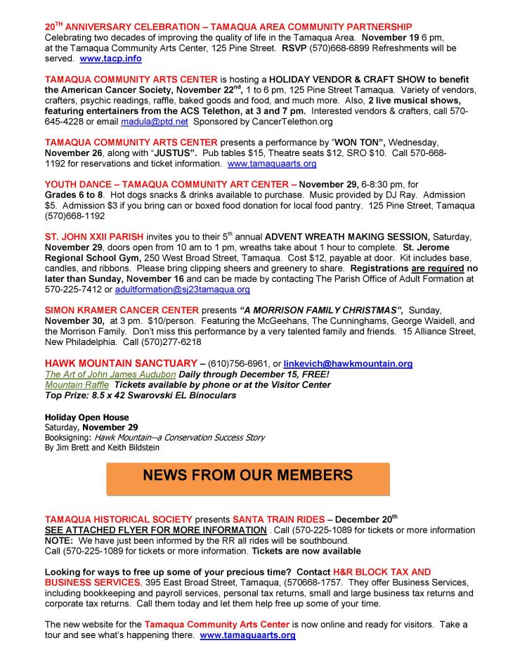 11-14-2014, Tamaqua Chamber of Commerce, Chamber Chatters-page-004