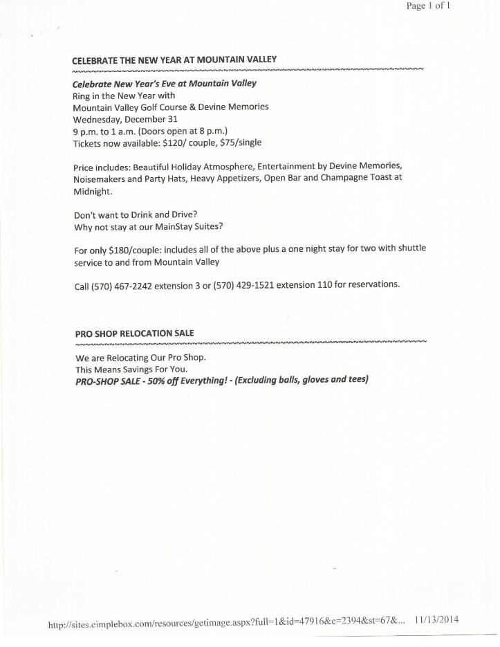 11-20-2014, Tamaqua Chamber of Commerce, Chamber Chatters-page-006