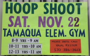 11-22-2014, Hoop Shoot via Elks Lodge, Elementary School, Tamaqua (1)