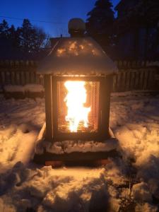 11-27-2014, Melting Snow Off Fire Pit, from Gary Steigerwalt, Tamaqua