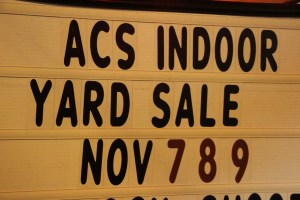 11-7-2014, Indoor ACS Yard Sale, East End Fire Company, Tamaqua (2)