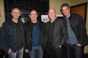 From left are Brock McGuire Band members Denis Carey, Paul Brock, Manus McGuire and Garry O'Meara.