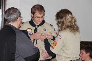 Eagle Ceremony for Michael DeWald, Bethany United Methodist Church, Barnesville, Rush Twp, 10-30-2014 (17)