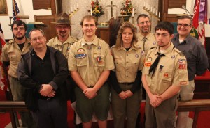 Eagle Ceremony for Michael DeWald, Bethany United Methodist Church, Barnesville, Rush Twp, 10-30-2014 (46)