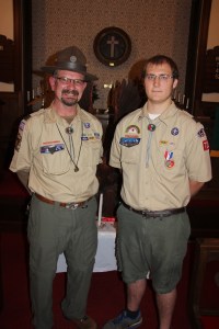 Eagle Ceremony for Michael DeWald, Bethany United Methodist Church, Barnesville, Rush Twp, 10-30-2014 (56)