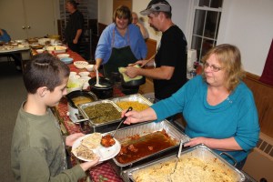 Free Thanksgiving Meal, Friedens Lutheran Church, New Ringgold, 11-23-2014 (1)