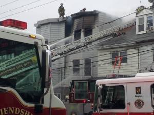 House fire, West Centre Street, photos from Roy N Sandy Bowen Jr, Shenadoah, 11-17-2014 (2)