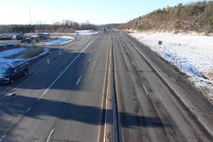 Overpass, Bridge Work Complete, SR309, Kline Township, 11-14-2014 (10)
