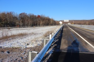 Overpass, Bridge Work Complete, SR309, Kline Township, 11-14-2014 (12)