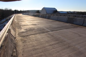 Overpass, Bridge Work Complete, SR309, Kline Township, 11-14-2014 (21)