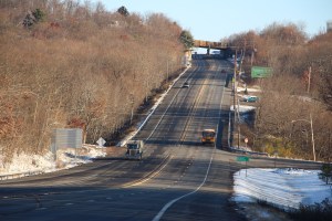 Overpass, Bridge Work Complete, SR309, Kline Township, 11-14-2014 (33)