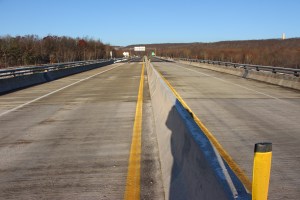 Overpass, Bridge Work Complete, SR309, Kline Township, 11-14-2014 (9)