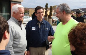 Pennsylvania Governor Tom Corbett Visits Schuylkill County, Vito's Restaurant, St. Clair (106)