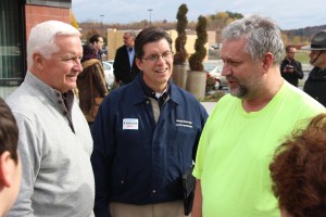 Pennsylvania Governor Tom Corbett Visits Schuylkill County, Vito's Restaurant, St. Clair (108)