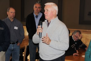 Pennsylvania Governor Tom Corbett Visits Schuylkill County, Vito's Restaurant, St. Clair (19)
