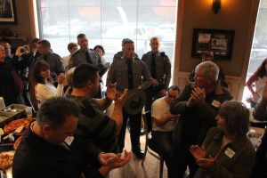 Pennsylvania Governor Tom Corbett Visits Schuylkill County, Vito's Restaurant, St. Clair (31)