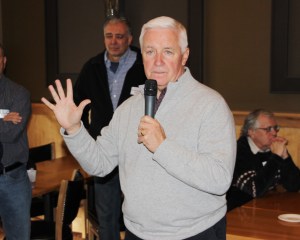 Pennsylvania Governor Tom Corbett Visits Schuylkill County, Vito's Restaurant, St. Clair (43)
