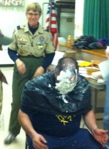 Pie In Face, Awards, Cub, Boy Scout Pack 777, St John's UCC, Tamaqua, 11-18-2014 (17)