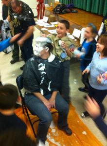 Pie In Face, Awards, Cub, Boy Scout Pack 777, St John's UCC, Tamaqua, 11-18-2014 (30)