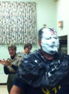 Pie In Face, Awards, Cub, Boy Scout Pack 777, St John's UCC, Tamaqua, 11-18-2014 (5)