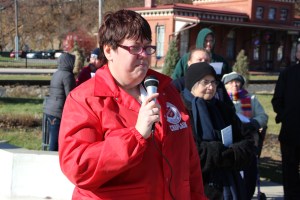 Red Kettle Campaign Kick Off, KickOff, Depot Square Park, Tamaqua, 11-21-2014 (22)