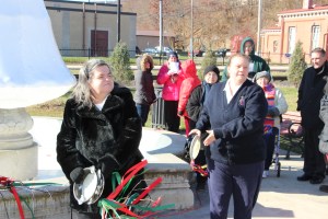 Red Kettle Campaign Kick Off, KickOff, Depot Square Park, Tamaqua, 11-21-2014 (26)