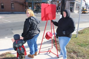 Red Kettle Campaign Kick Off, KickOff, Depot Square Park, Tamaqua, 11-21-2014 (3)