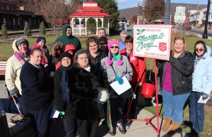 Red Kettle Campaign Kick Off, KickOff, Depot Square Park, Tamaqua, 11-21-2014 (43)