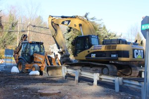 Road closed, Road Work, Wayne Avenue, Hometown, 11-14-2014 (10)