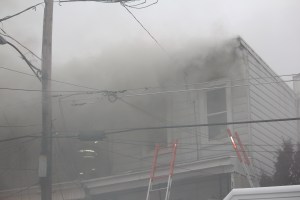 Row Home Fire, 200 Block of West Lloyd Street, photos by Joanie Nowak, Shenandoah, 11-2-2014 (17)