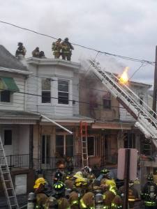 Row Home Fire, 200 Block of West Lloyd Street, Shenandoah, 11-2-2014 (15)