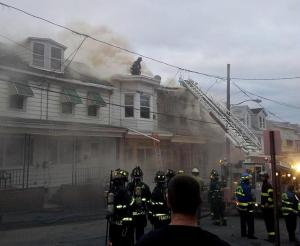 Row Home Fire, 200 Block of West Lloyd Street, Shenandoah, 11-2-2014 (22)