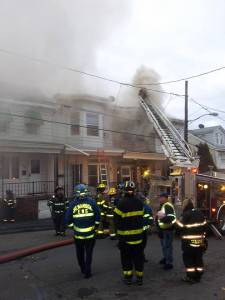 Row Home Fire, 200 Block of West Lloyd Street, Shenandoah, 11-2-2014 (25)