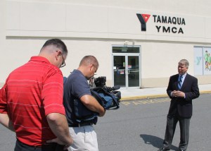 Senator Dave Argall, Advocacy Week, Tamaqua YMCA, Tamaqua, 8-7-2014 (39)